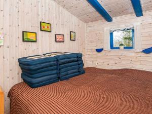Postel nebo postele na pokoji v ubytování Holiday home Børkop LX