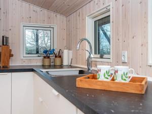 Kuchyň nebo kuchyňský kout v ubytování Holiday home Børkop LX + 20 fotografií