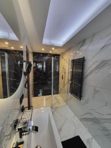 Ένα μπάνιο στο Willa Pieniny Apartament