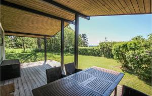 Μπαλκόνι ή βεράντα στο Cozy Home In Samsø With Wifi +13 φωτογραφίες