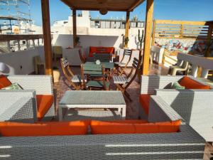 Istumisnurk majutusasutuses Hotel Cap Sim