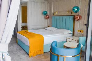 Letto o letti in una camera di Hotel Maris