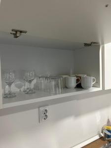 Kuchyňa alebo kuchynka v ubytovaní Apartmani "Stari Grad - Samobor"
