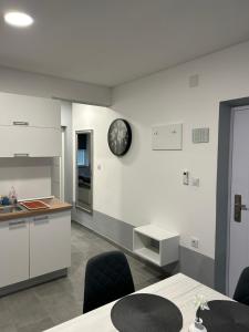 Kuchyňa alebo kuchynka v ubytovaní Apartmani "Stari Grad - Samobor"