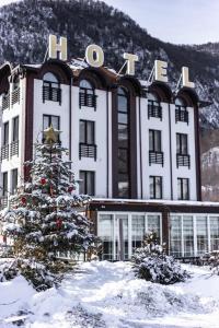 겨울의 Quba Vadi Chalet Hotel