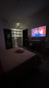 TV a/nebo společenská místnost v ubytování Lemon Suite-Luxury