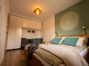 Posteľ alebo postele v izbe v ubytovaní Apartament Sielanka Jaworki