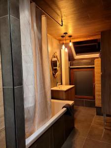 Koupelna v ubytování Chez Claude appartement cozy climatisé pour 4 personnes tout confort