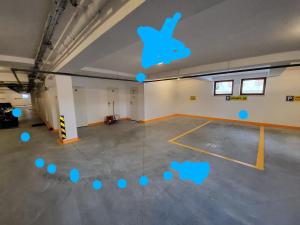 Plán poschodí v ubytovaní Apartament Bystra Woda 28 z garażem