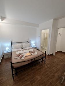 Postel nebo postele na pokoji v ubytování Curti Granda