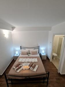 Postel nebo postele na pokoji v ubytování Curti Granda