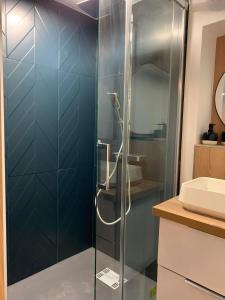 Kúpeľňa v ubytovaní Duplex Vieux Lille