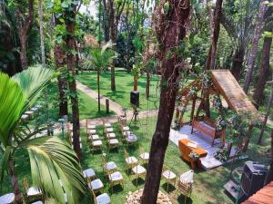 Zahrada ubytování Greenwoods Resort, Thekkady