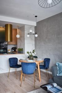 Kuchnia lub aneks kuchenny w obiekcie ŻOLI STORK APARTMENTS - Hubnera 1