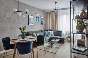 Część wypoczynkowa w obiekcie ŻOLI STORK APARTMENTS - Hubnera 1