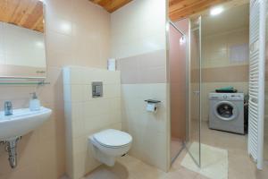 Kúpeľňa v ubytovaní Apartmány Petra