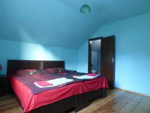 Ένα ή περισσότερα κρεβάτια σε δωμάτιο στο Anano Guest House