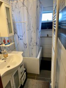 Koupelna v ubytování El Greco Ferienwohnung
