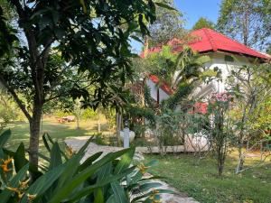 Zahrada ubytování Kep Lodge