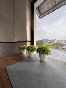 Balkón nebo terasa v ubytování Room3#IG theme Bargainous#Shared Bathroom#2pax#2min Kek Lok Si