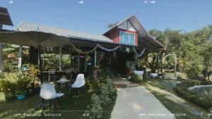 A garden outside C-Code Resort