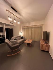 Posezení v ubytování Logement 4pers proximité plage