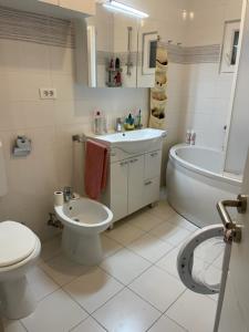 Koupelna v ubytování Island Šolta Comfort apartment Modesty