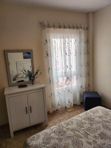 Posteľ alebo postele v izbe v ubytovaní Apartamento Zona Rural