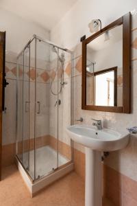 Ένα μπάνιο στο Agriturismo Le Ghiandaie