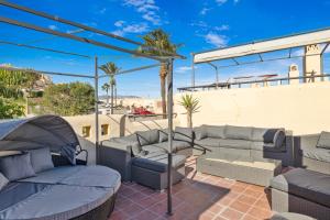 Posedenie v ubytovaní Casa Rosado - Duplex Penthouse