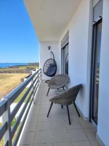Balkón nebo terasa v ubytování Villas do Mar