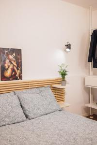 Postel nebo postele na pokoji v ubytování Olio su Tela