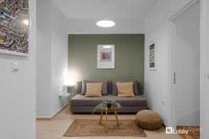 Posezení v ubytování Aether Apartment by LobbySquare
