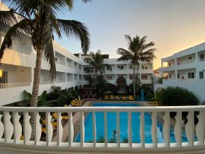 Bazén v ubytování Ouril Pontao Hotel nebo v jeho okolí