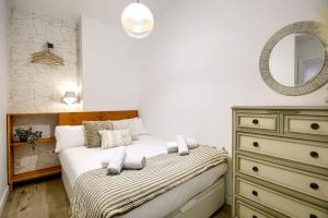 Postel nebo postele na pokoji v ubytování Casa de Campo Madrid - Apartamento de 2 dormitorios