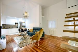 Posezení v ubytování Casa de Campo Madrid - Apartamento de 2 dormitorios