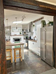 Unwind @ Protea Cottage Wallaroo廚房或簡易廚房