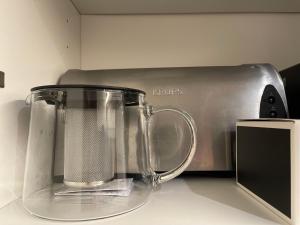 Køkken eller tekøkken på ღ Le Loft Bleu - Cocon élégant & central