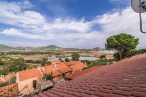 a view from the roof of a house at Casa Lentisco in Chia