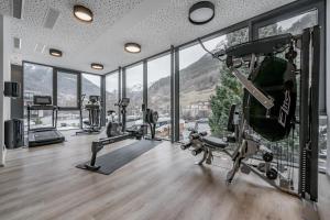 Fitness centrum a/nebo fitness zařízení v ubytování Camping Sölden Apartments