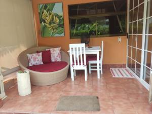 Posezení v ubytování Oceane Self Catering