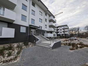 Budova, v ktorej sa apartmán nachádza