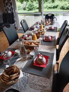 Jedlo v ubytovaní bed & breakfast alebo blízkom okolí