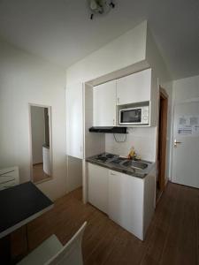 Kuchyň nebo kuchyňský kout v ubytování Apartments Villa Simoni