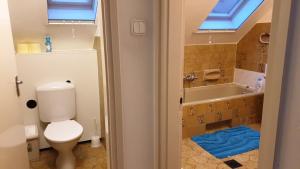 Koupelna v ubytování Ilona apartmanok + 37 fotografií