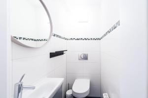 Koupelna v ubytování Ferienappartement Boye71 Ferienappartement Boye71 + 34 fotografií