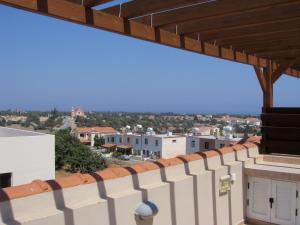 a view from the roof of a building at Mazotos Panoramic Village in Mazotos