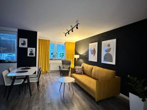 Posezení v ubytování Apartamenty Balbina 1