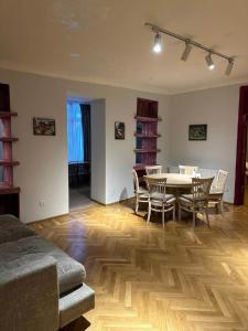 Posezení v ubytování Liberty art apartment