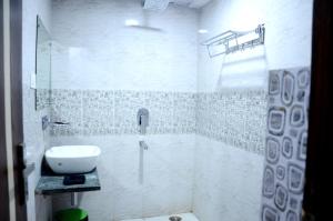 Koupelna v ubytování Hotel hari palace